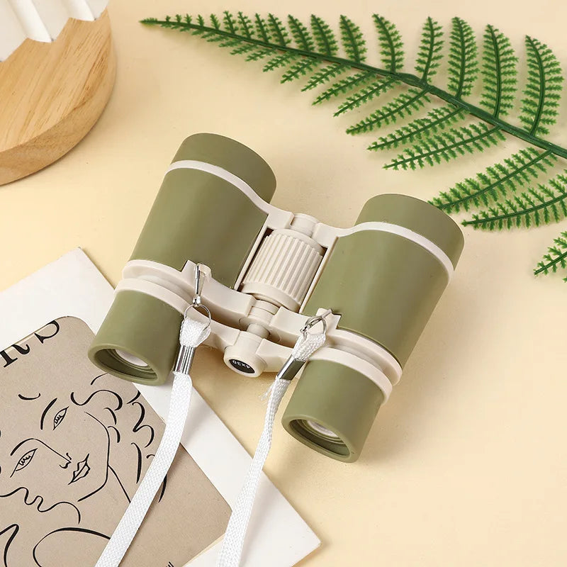 Kids Jungle Binoculars – 4x Magnification Explorer Toy