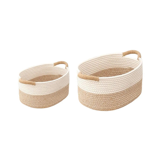 Soft, Stylish & Functional Woven Rope Storage Basket