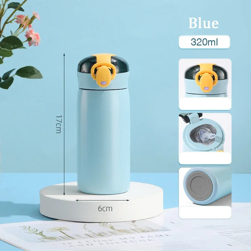 Kids Thermal Flask with Straw Lid