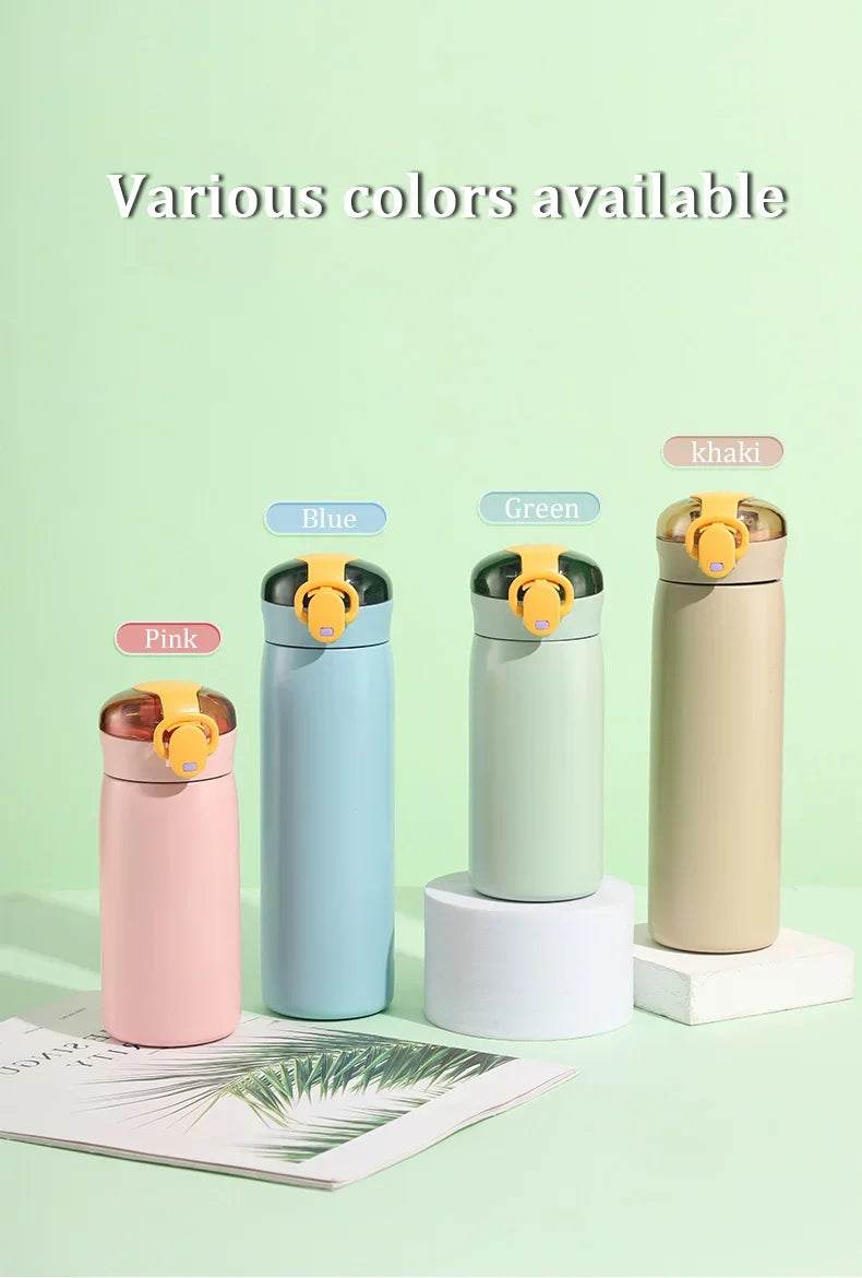 Insulated thermal flask designed for maintaining beverage temperature during travel and outdoor activities