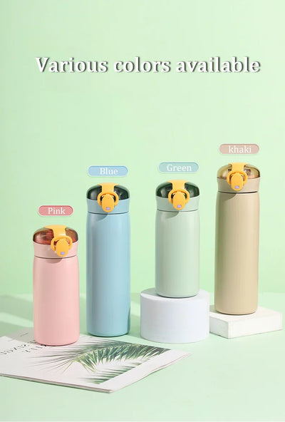 Insulated thermal flask designed for maintaining beverage temperature during travel and outdoor activities