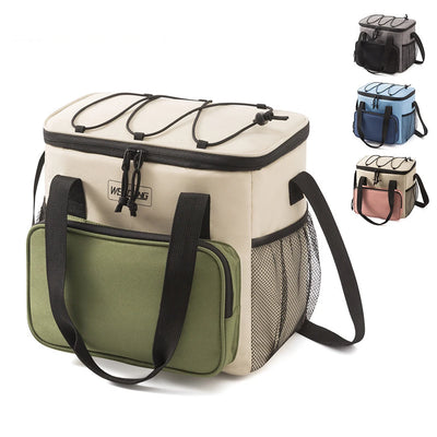 Large Capacity Insulated Lunch & Picnic Cooler Bag