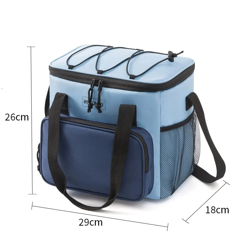Large Capacity Insulated Lunch & Picnic Cooler Bag