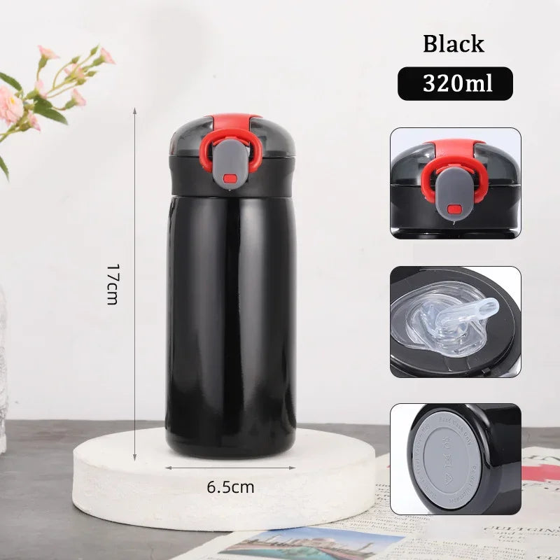 Insulated thermal flask designed for maintaining beverage temperature during travel and outdoor activities