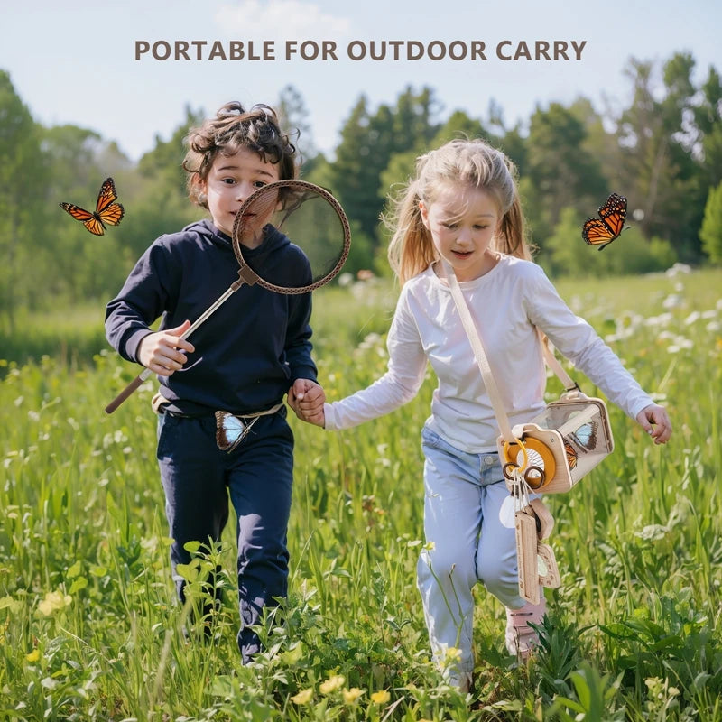 Kids Outdoor Adventure Bug Catcher Set with Net and Insect Box