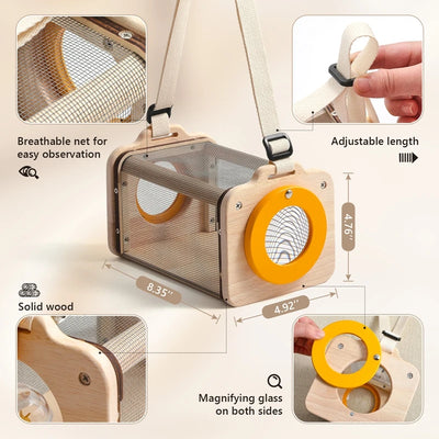 Kids Outdoor Adventure Bug Catcher Set with Net and Insect Box