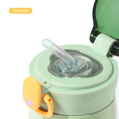 Insulated thermal flask designed for maintaining beverage temperature during travel and outdoor activities