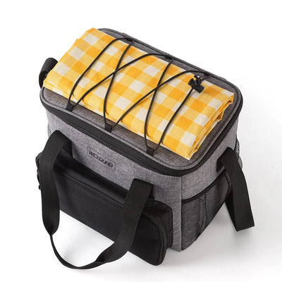 Large Capacity Insulated Lunch & Picnic Cooler Bag