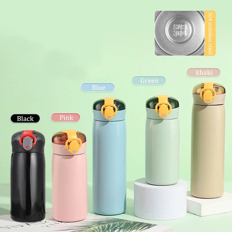 Insulated thermal flask designed for maintaining beverage temperature during travel and outdoor activities