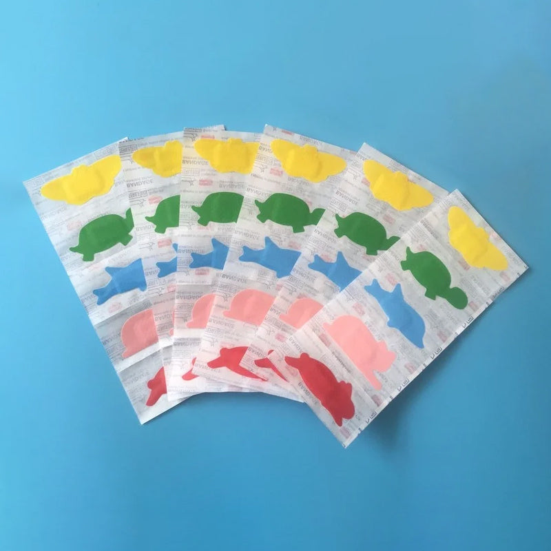 30-Piece Kids’ Animal Band-Aid Set – Soft & Breathable Plasters